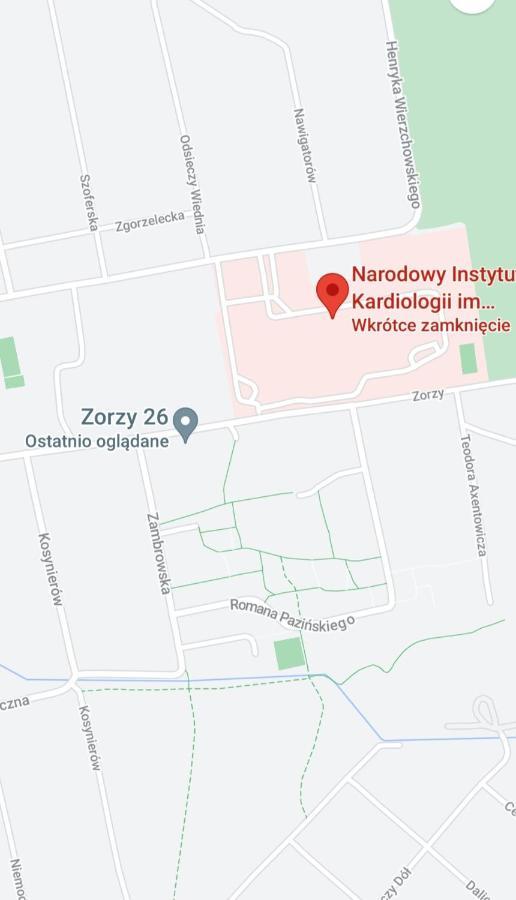 Apartament Zorzy Przy Instytucie Kardiologii Anin Warschau Buitenkant foto